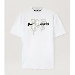 NWT Palm Angels LA Los Angeles Monogram  Spray Tee Tshirt M Medium Retail: $295